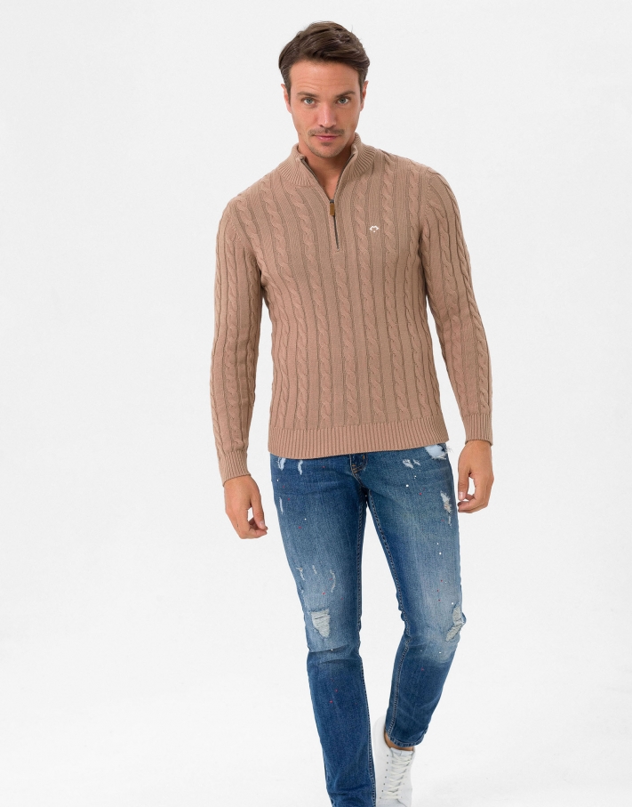 Cinzia Half-Zip Sweater